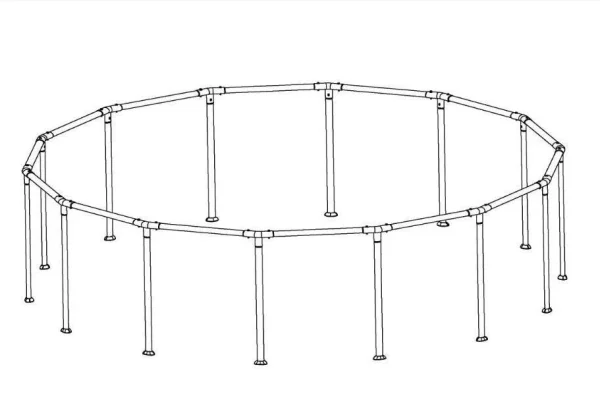 15' x 42" Pool Frame (1 of 2)