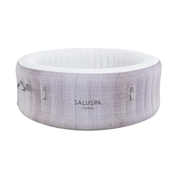 SaluSpa 71" x 26" Cancun Energy-Efficient AirJet Hot Tub Liner Replacement, Gray Wicker