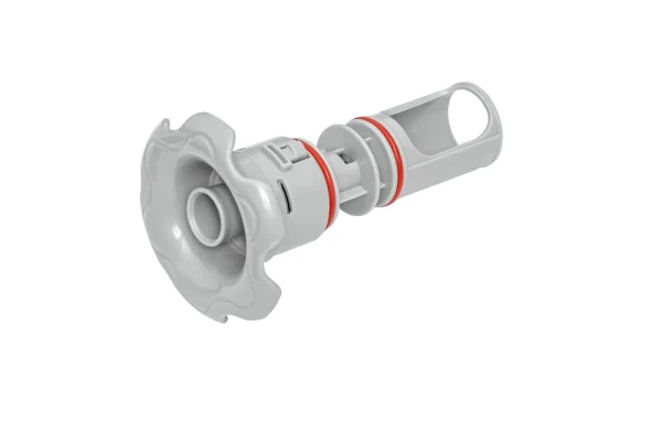 SaluSpa HydroJet and HydroJet Pro Hot Tub Spa Nozzle Replacement, Gray