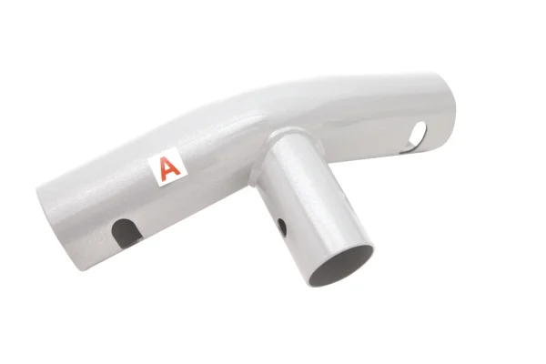 Power Steel & Coleman Power Steel Oval Ground Pool T-Connector Replacement, White