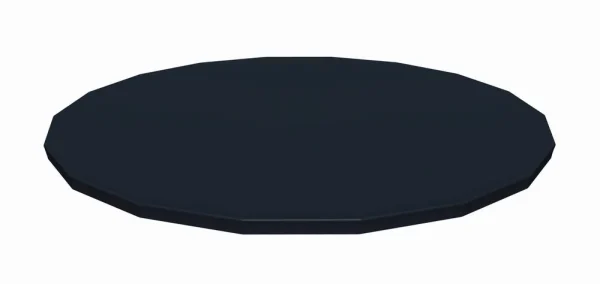 Coleman Power Steel 18' Round Above Ground Pool Cover Replacement, Black