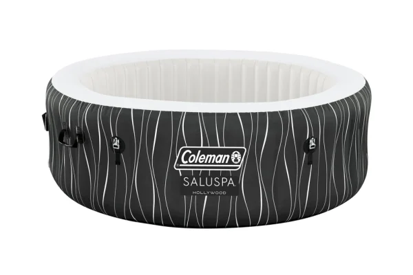 Coleman SaluSpa 77" x 26"  Hollywood AirJet Hot Tub Semi-Transparent Liner Replacement, Black Waves