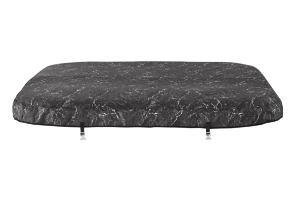 SaluSpa 79" x 79" x 28" Hermosa AirJet EnergySense Hot Tub Top Cover Replacement, Black Marble