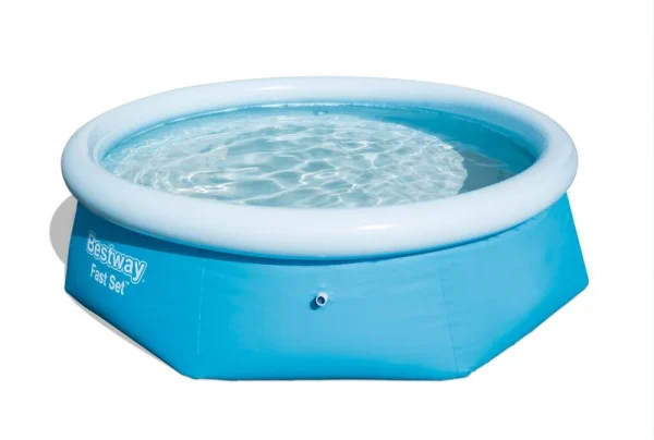 Fast Set 10' x 30" Round Above Ground Pool Liner Replacement, Blue