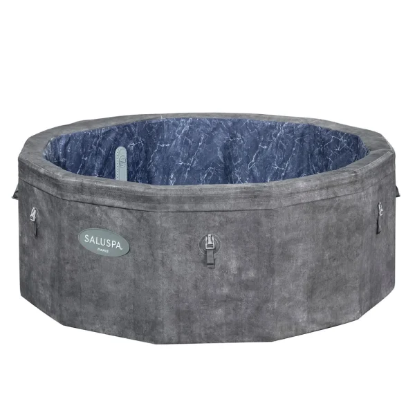 SaluSpa 67" x 25.5" Paris AirJet ThermaCore Hot Tub Liner Replacement, Gray Marble