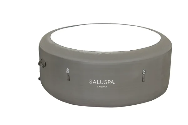 SaluSpa Laguna AirJet Hot Tub Liner Leatheroid Cover Replacement, Gray
