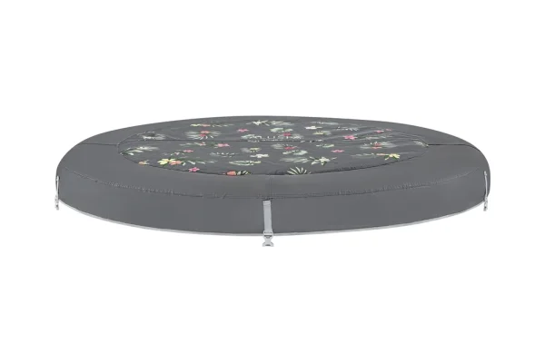 SaluSpa 67" x 26" Aruba AirJet Hot Tub Top Cover Replacement, Gray Floral