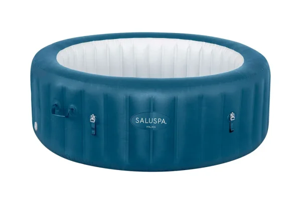 SaluSpa 77" x 28" Milan EnergySense Smart AirJet Plus Hot Tub Liner Replacement, Blue