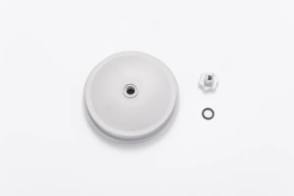 Above Ground Pool Filter Cap, Purge Valve & Valve Seal Replacement for 2,000 gal. Smart Touch Wi-Fi Cartridge Filter Pump, White