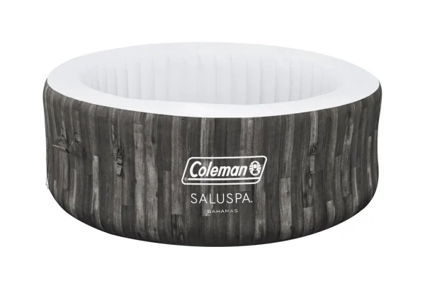 Coleman 71" x 26" Bahamas AirJet Hot Tub Liner Replacement, Black Wood