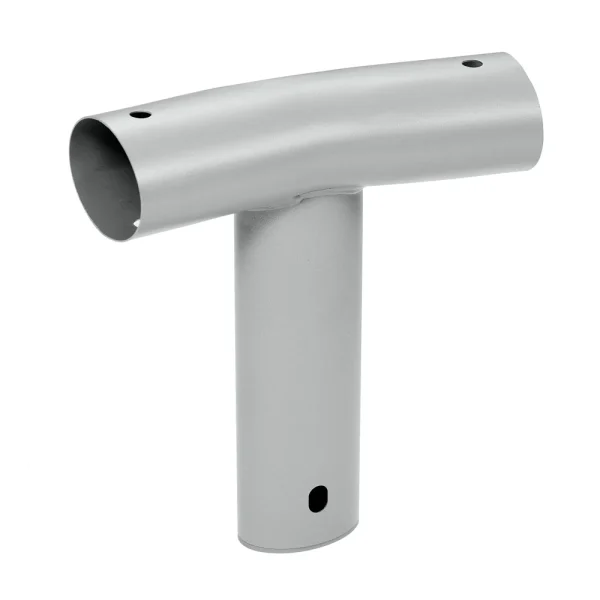 Power Steel Round Above Ground Pool T-Connector Replacement, Silver