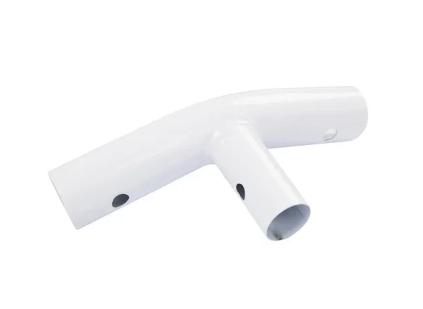 Power Steel and Coleman Power Steel Oval Above Ground Pool T-Connector Replacement, Light Gray
