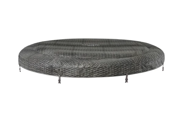 SaluSpa 85" x 28" Monaco AirJet Hot Tub Top Leatheroid Cover Replacement, Black