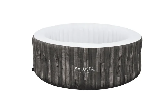 Coleman SaluSpa 71" x 26" Bahamas AirJet Hot Tub Liner Replacement, Gray Wood